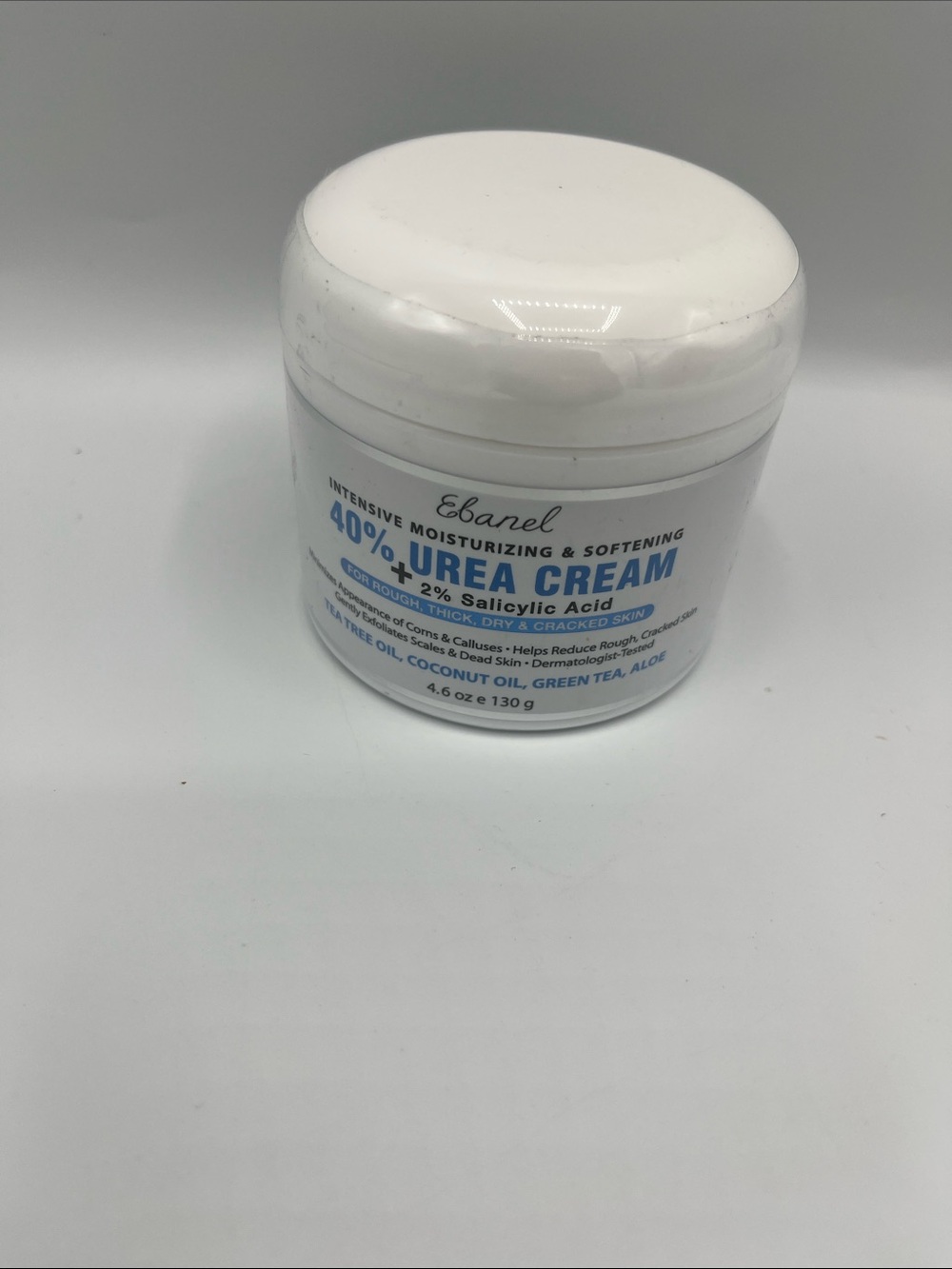Ebanel 40% Urea Cream + 2% Salicylic Acid expire 4/27